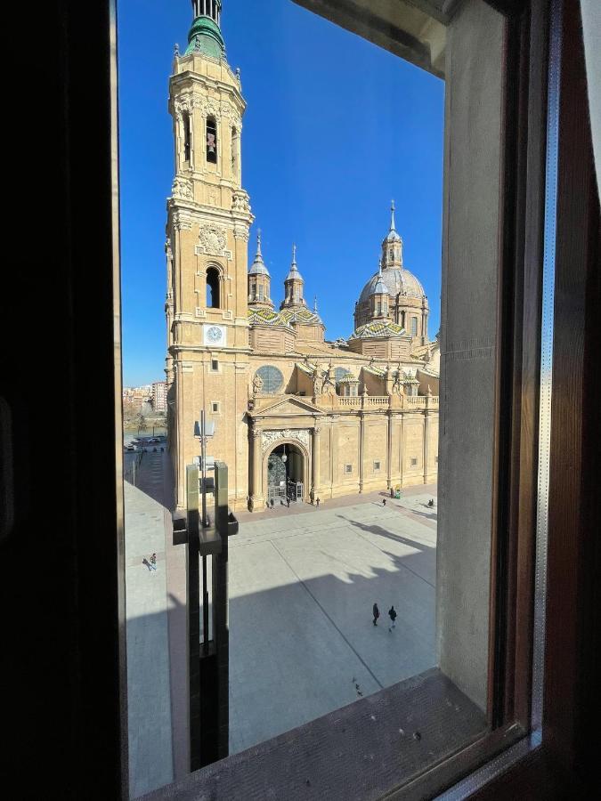 Az El Balcon A La Basilica II - Vistas Inmejorables A La Basilica Del Pilar! Appartement Zaragoza Buitenkant foto